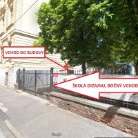 Skola dizajnu, Palisady 51, bocny vchod