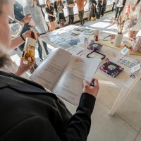 Obahajoby maturitn&yacute;ch pr&aacute;c S&uacute;kromnej &scaron;koly umeleck&eacute;ho priemyslu Bohumila Baču na v&yacute;stave Veľk&eacute; fin&aacute;le, Foto - Jakub Fried
